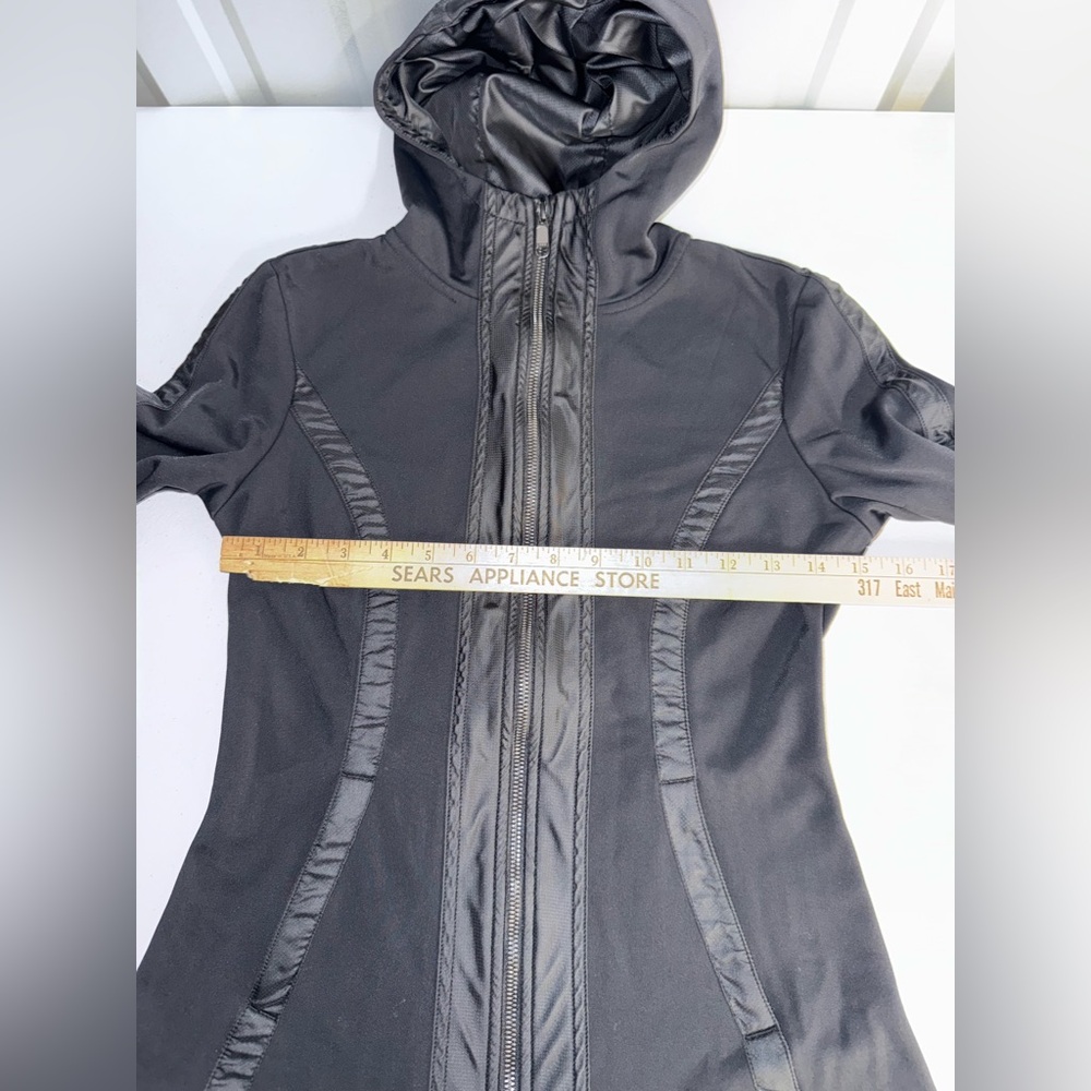 Athleta Verbier Fleece Lined Full-Zip Hooded Jacket Womens Size XS - Picture 9 of 12